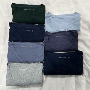 Abercrombie & Fitch 7-Pack Essential Tees